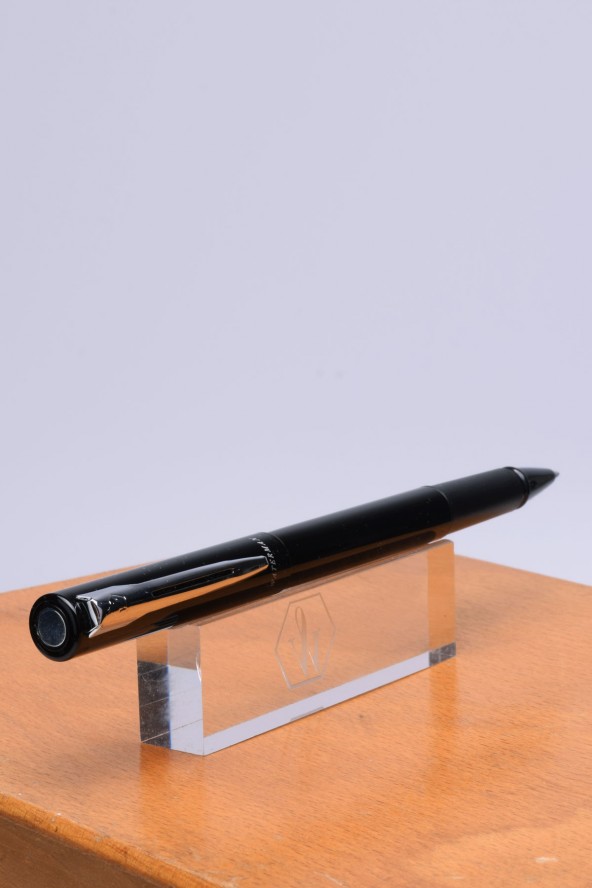 Stylo Roller Waterman Allure Noir laqué - Pointe Fine