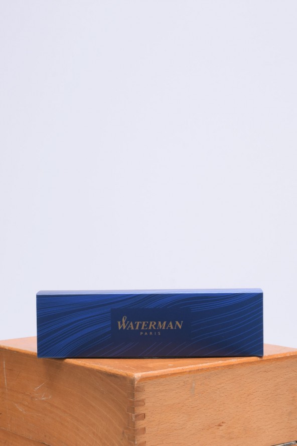 Stylo Roller Waterman Allure Noir laqué - Pointe Fine