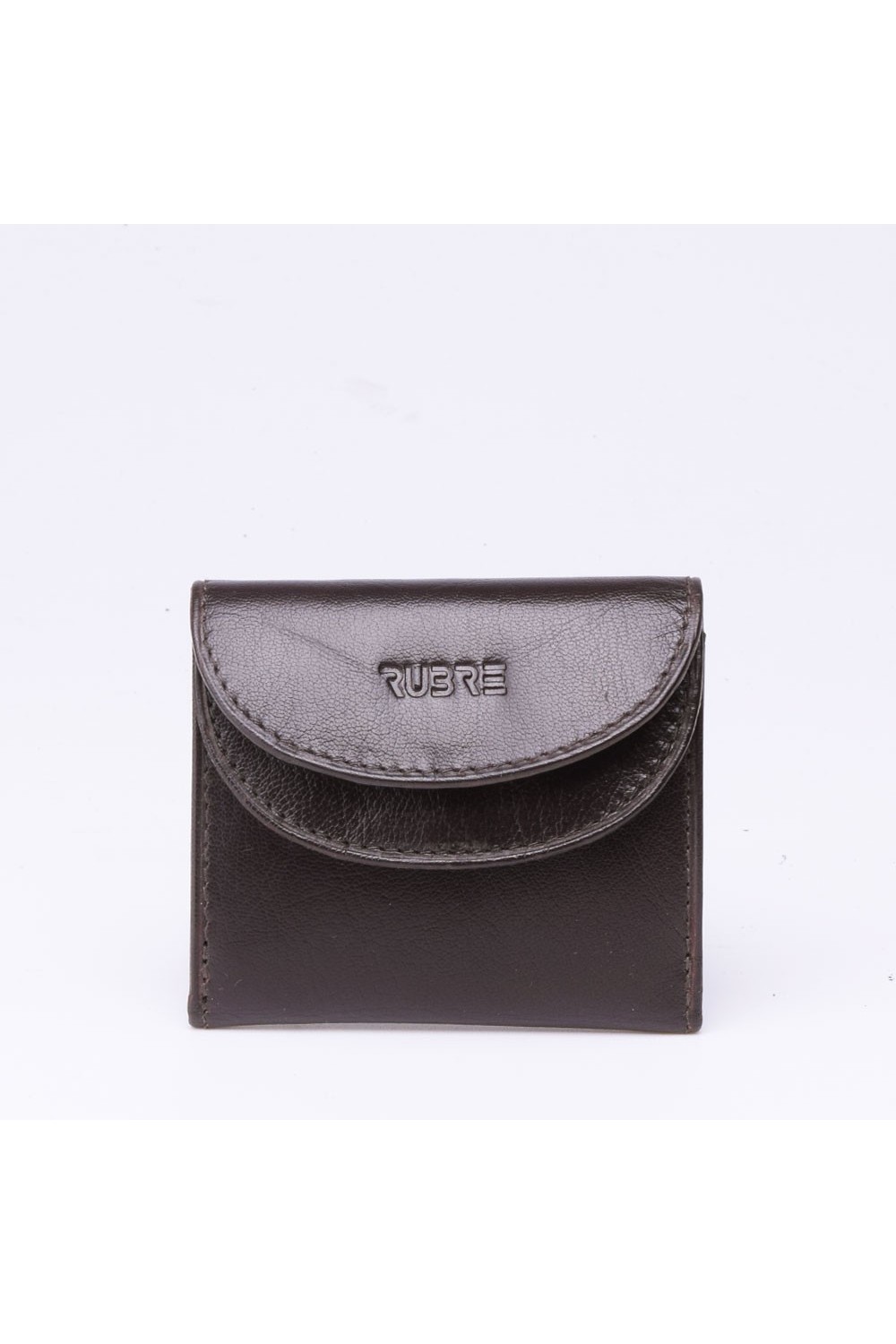 Porte-monnaie en cuir Rubre - Marron