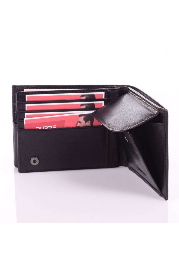 Porte-feuille en cuir Rubre intérieur - Marron