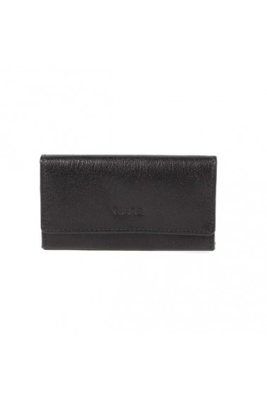 Etui à clé en cuir Rubre - Noir
