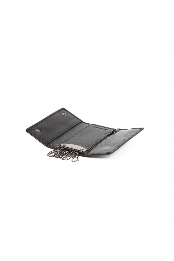 Etui à clé en cuir Rubre - Noir